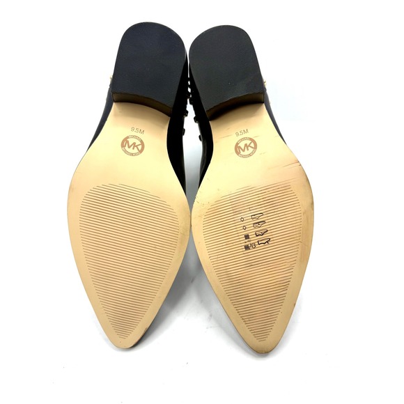 MICHAEL MICHAEL KORS Kinlee Astor Studded Leather Ankle Boot Black Size 9.5M NWT - Picture 7 of 7